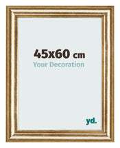 Photo Frame 45x60cm Gold Antique MDF Lazio Front Size | Yourdecoration.com