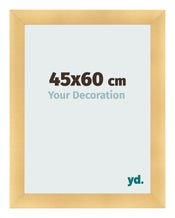 Photo Frame 45x60cm Gold Vintage MDF Pisa Front Size | Yourdecoration.com