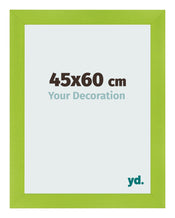 Photo Frame 45x60cm Green MDF Pisa Front Size | Yourdecoration.com