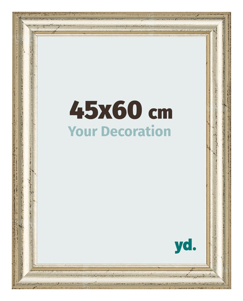 Photo Frame 45x60cm Metallic Gloss MDF Lazio Front Size | Yourdecoration.com
