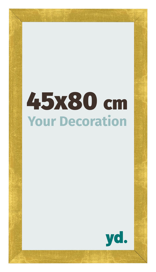Photo Frame 45x80cm Gold Vintage MDF Pisa Front Size | Yourdecoration.com