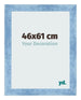 Photo Frame 46x61cm Clear Blue Swept MDF Pisa Front Size | Yourdecoration.com