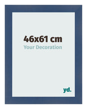 Photo Frame 46x61cm Dark Blue Swept MDF Pisa Front Size | Yourdecoration.com