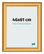 Photo Frame 46x61cm Gold Matte MDF Lazio Front Size | Yourdecoration.com