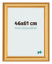 Photo Frame 46x61cm Gold Matte MDF Lazio Front Size | Yourdecoration.com