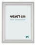 Photo Frame 46x61cm Silver Matte MDF Lazio Front Size | Yourdecoration.com