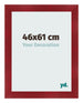 Photo Frame 46x61cm Wine Red Swept MDF Pisa Front Size | Yourdecoration.com