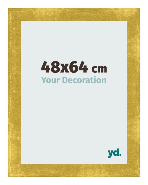 Photo Frame 48x64cm Gold Vintage MDF Pisa Front Size | Yourdecoration.com