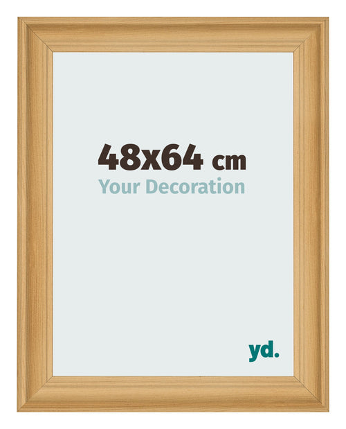 Photo Frame 48x64cm Pine Woodgrain MDF Lazio Front Size | Yourdecoration.com