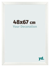 Photo Frame 48x67cm White Vintage MDF Pisa Front Size | Yourdecoration.com