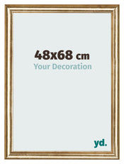 Photo Frame 48x68cm Gold Antique MDF Lazio Front Size | Yourdecoration.com