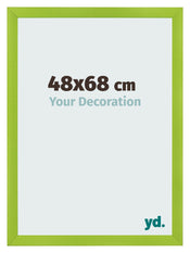 Photo Frame 48x68cm Green MDF Pisa Front Size | Yourdecoration.com