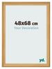 Photo Frame 48x68cm Pine Woodgrain MDF Lazio Front Size | Yourdecoration.com