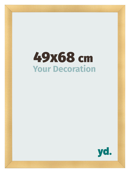 Photo Frame 49x68cm Gold Vintage MDF Pisa Front Size | Yourdecoration.com