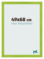 Photo Frame 49x68cm Green MDF Pisa Front Size | Yourdecoration.com