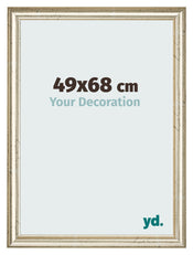 Photo Frame 49x68cm Metallic Gloss MDF Lazio Front Size | Yourdecoration.com