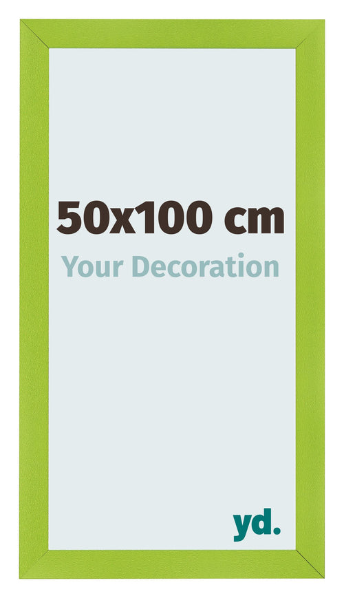 Photo Frame 50x100cm Green MDF Pisa Front Size | Yourdecoration.com