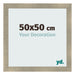Photo Frame 50x50cm Gold Vintage MDF Pisa Front Size | Yourdecoration.com