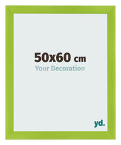 Photo Frame 50x60cm Green MDF Pisa Front Size | Yourdecoration.com