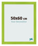 Photo Frame 50x60cm Green MDF Pisa Front Size | Yourdecoration.com