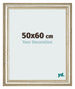 Photo Frame 50x60cm Metallic Gloss MDF Lazio Front Size | Yourdecoration.com
