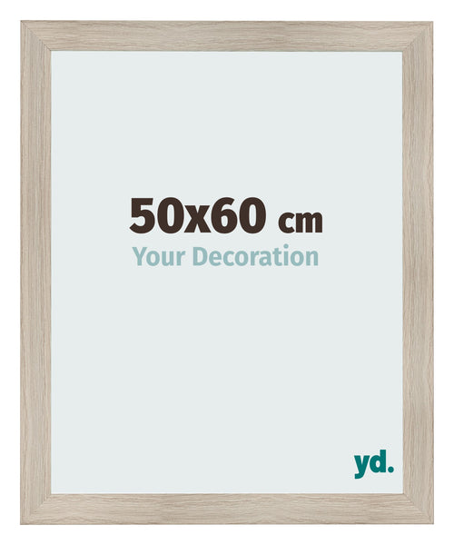Photo Frame 50x60cm Oak Rustic MDF Pisa Front Size | Yourdecoration.com