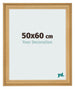 Photo Frame 50x60cm Pine Woodgrain MDF Lazio Front Size | Yourdecoration.com