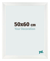 Photo Frame 50x60cm White Vintage MDF Pisa Front Size | Yourdecoration.com
