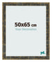 Photo Frame 50x65cm Blue Gold Melange MDF Pisa Front Size | Yourdecoration.com
