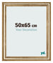 Photo Frame 50x65cm Gold Antique MDF Lazio Front Size | Yourdecoration.com