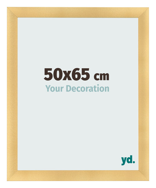 Photo Frame 50x65cm Gold Vintage MDF Pisa Front Size | Yourdecoration.com