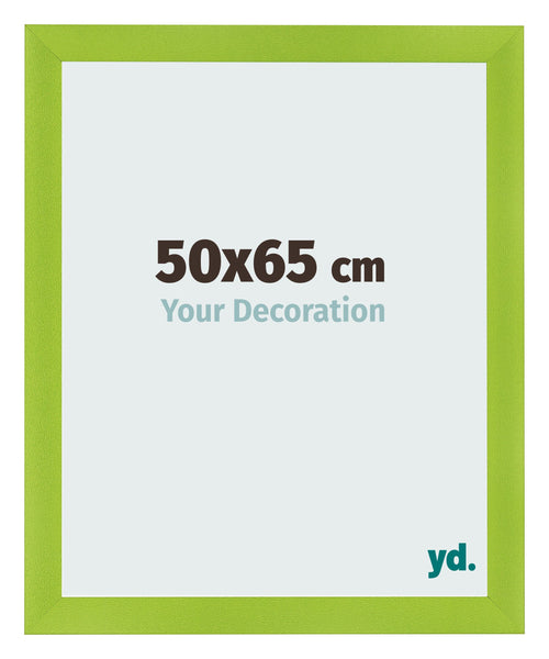 Photo Frame 50x65cm Green MDF Pisa Front Size | Yourdecoration.com