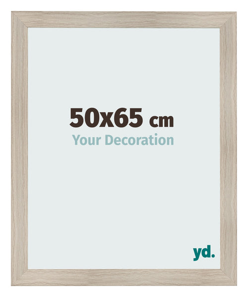 Photo Frame 50x65cm Oak Rustic MDF Pisa Front Size | Yourdecoration.com