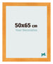 Photo Frame 50x65cm Orange MDF Pisa Front Size | Yourdecoration.com