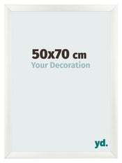 Photo Frame 50x70cm White Vintage MDF Pisa Front Size | Yourdecoration.com