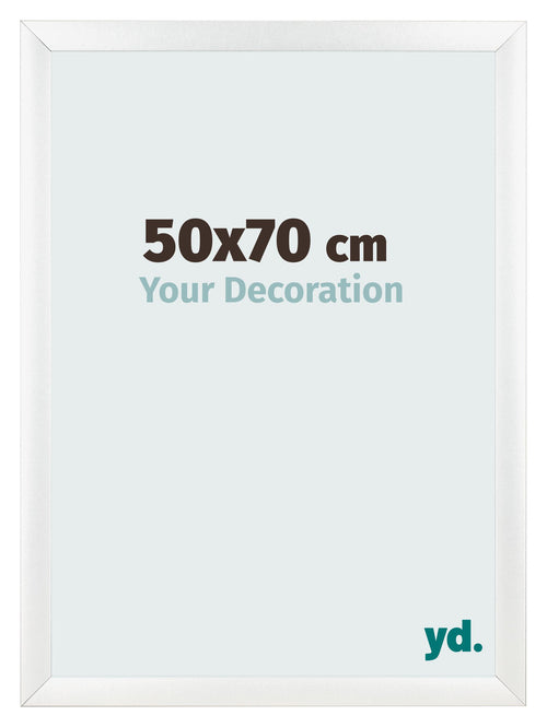 Photo Frame 50x70cm White Vintage MDF Pisa Front Size | Yourdecoration.com