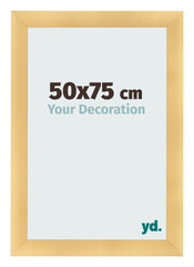 Photo Frame 50x75cm Gold Vintage MDF Pisa Front Size | Yourdecoration.com