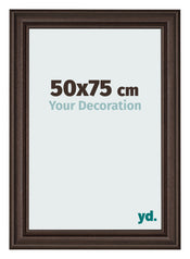 Photo Frame 50x75cm Oak Dark MDF Lazio Front Size | Yourdecoration.com
