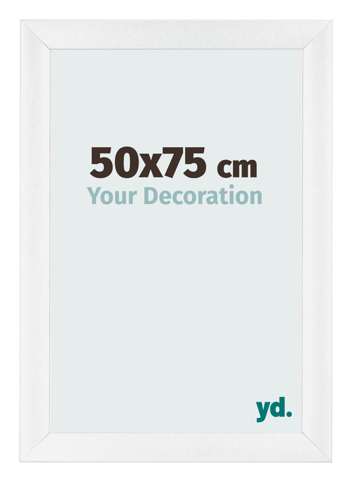 Photo Frame 50x75cm White Vintage MDF Pisa Front Size | Yourdecoration.com