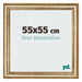 Photo Frame 55x55cm Gold Antique MDF Lazio Front Size | Yourdecoration.com