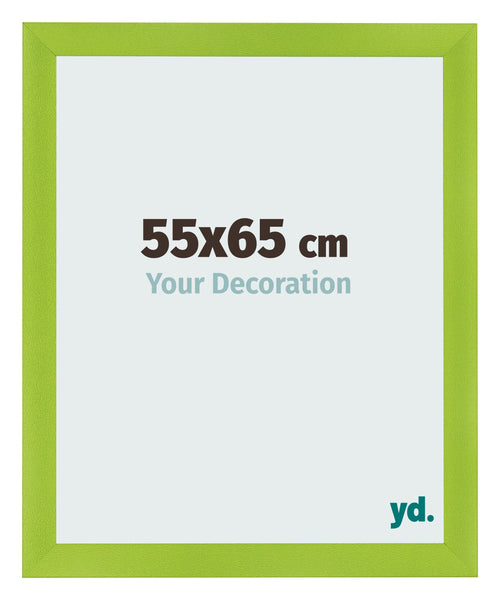 Photo Frame 55x65cm Green MDF Pisa Front Size | Yourdecoration.com