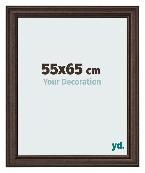 Photo Frame 55x65cm Oak Dark MDF Lazio Front Size | Yourdecoration.com