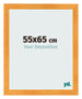 Photo Frame 55x65cm Orange MDF Pisa Front Size | Yourdecoration.com