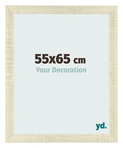 Photo Frame 55x65cm Sonoma Oak MDF Pisa Front Size | Yourdecoration.com