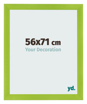 Photo Frame 56x71cm Green MDF Pisa Front Size | Yourdecoration.com