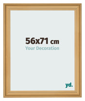 Photo Frame 56x71cm Pine Woodgrain MDF Lazio Front Size | Yourdecoration.com