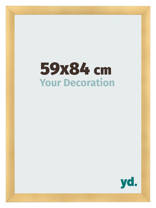 Photo Frame 59x84cm Gold Vintage MDF Pisa Front Size | Yourdecoration.com