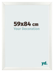 Photo Frame 59x84cm White Vintage MDF Pisa Front Size | Yourdecoration.com