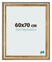 Photo Frame 60x70cm Gold Antique MDF Lazio Front Size | Yourdecoration.com