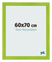 Photo Frame 60x70cm Green MDF Pisa Front Size | Yourdecoration.com